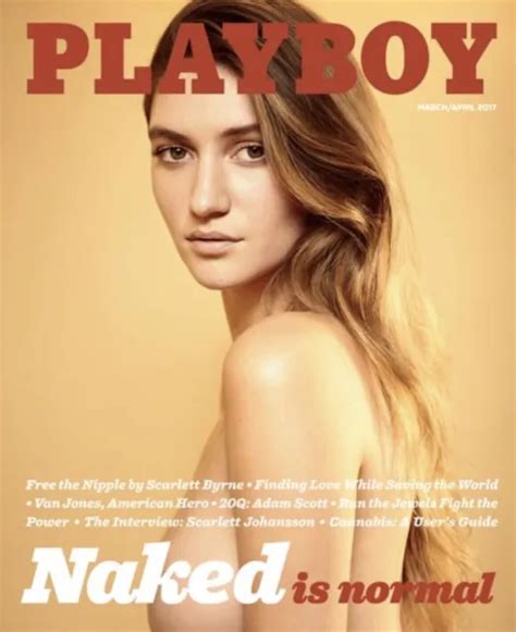 PLAYBOY MAGAZINE MARCH APRIL 2017 Naked Is The New Normal Factory