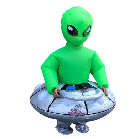 Alien film kostüm ideen (25/12/2020). Aufblasbares UFO Alien Kostüm für Kinder - Topkostueme.com
