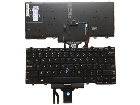 Laptop Backlit Keyboard For Dell Latitude 3340 E5470 E7450 E7470 Us