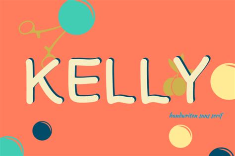 Kelly Font By Zanfonts · Creative Fabrica