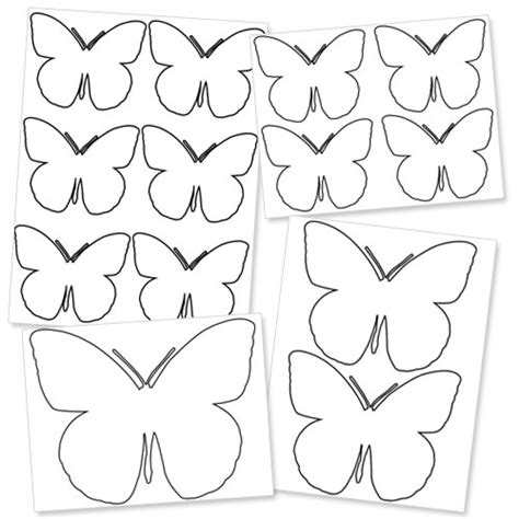 Large Printable Butterfly Template — Printable