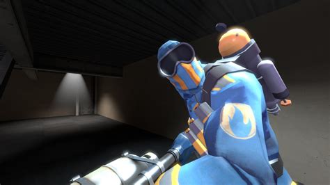 Blu Pyro From Team Fortress 2 Is Happy To See You R Tf2