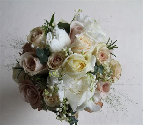 The Flower Magician Beautiful Nudes And Cream Wedding Bouquet