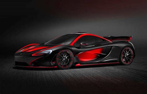MSO creates custom black & red McLaren P1 | PerformanceDrive