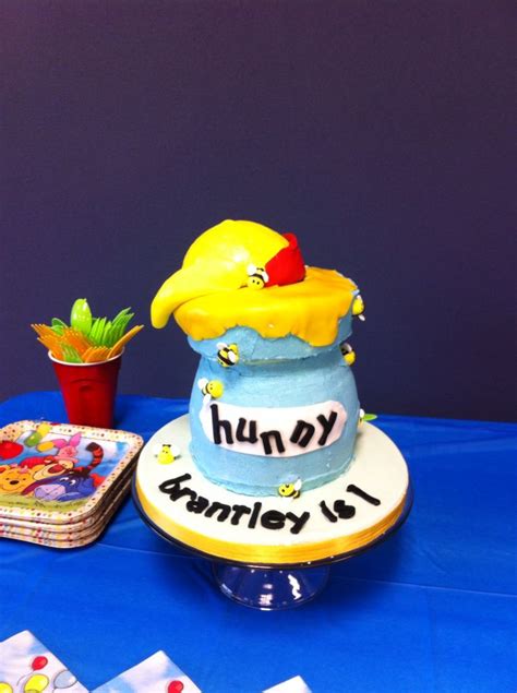 Winnie The Pooh Honey Pot Cake Made For Brantley Pot Cakes Specialty Cake Cake