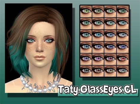 Contact Lenses Costume Makeup Found In Tsr Category Sims 4 Eye