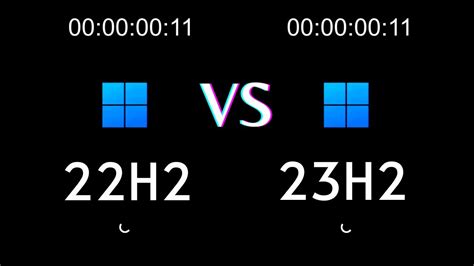Windows 11 23h2 Vs 22h2 Speed Test Which Is Better Youtube