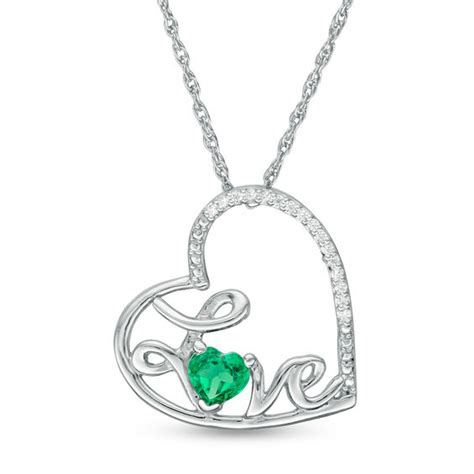 We did not find results for: Heart-Shaped Lab-Created Emerald and Diamond Accent Tilted ...