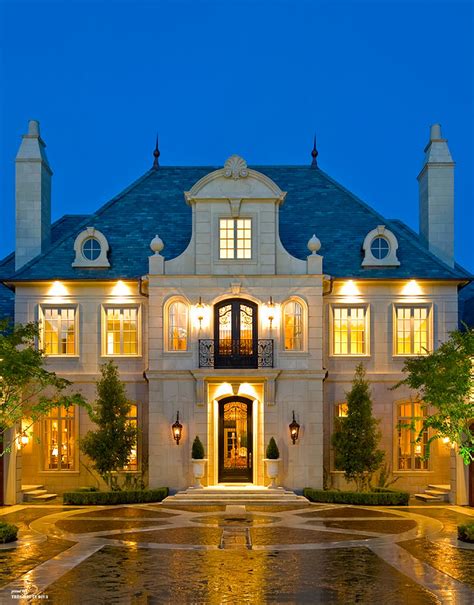 French Style Mansion Mansions French House French Architecture