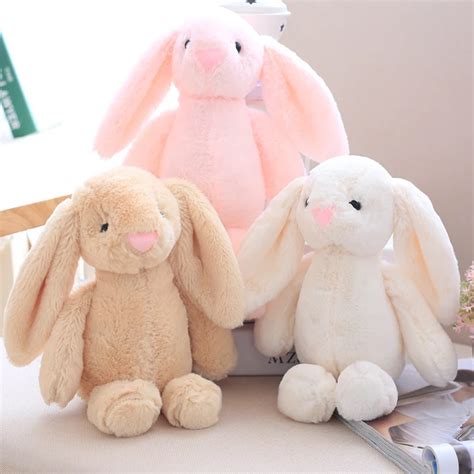 25 Cm Soft Bunny Rabbit Plush Toy Placating Toys For Children Or Easter