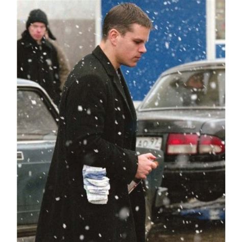 The Bourne Supremacy Matt Damon Coat Films Jackets