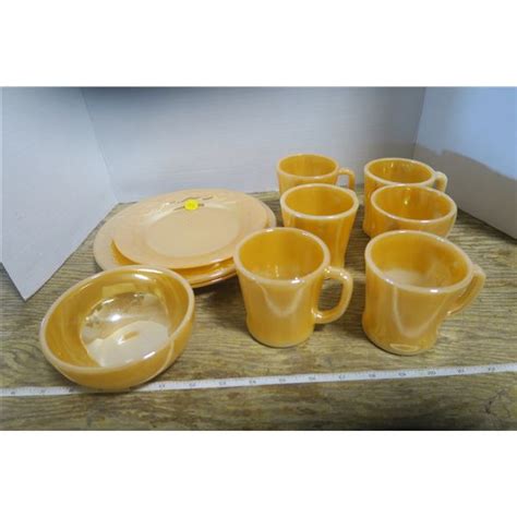 Orange Iridescent Glassware Schmalz Auctions