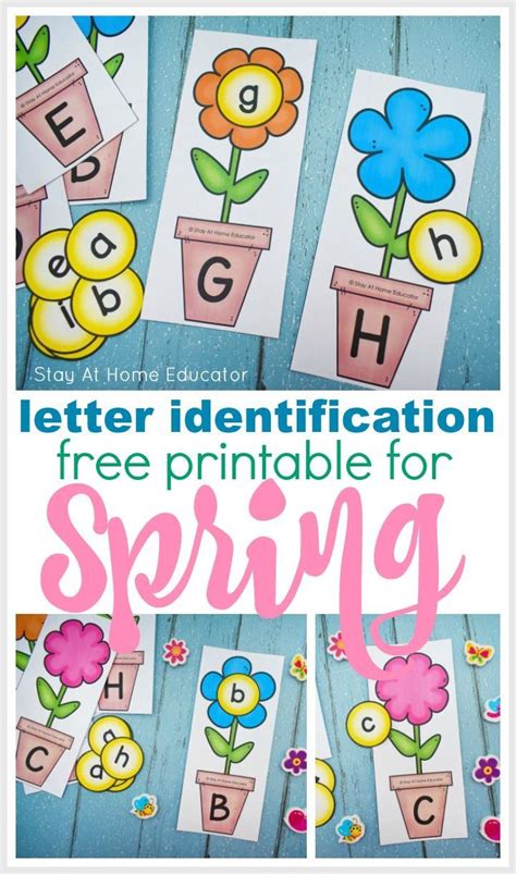 A Fun Alphabet Spring Themed Printable Set Spring Preschool