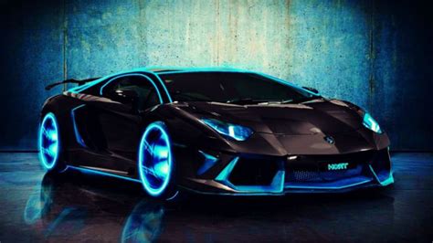 Black And Blue Lamborghini 10 Cool Wallpaper