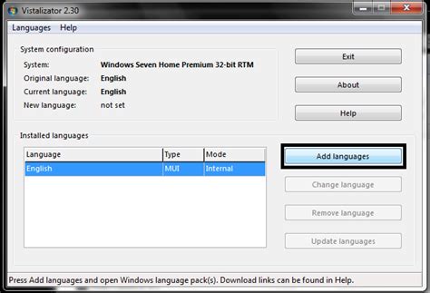How To Install Language Packs In Windows 7 Service Pack 1 Sp1 Starter