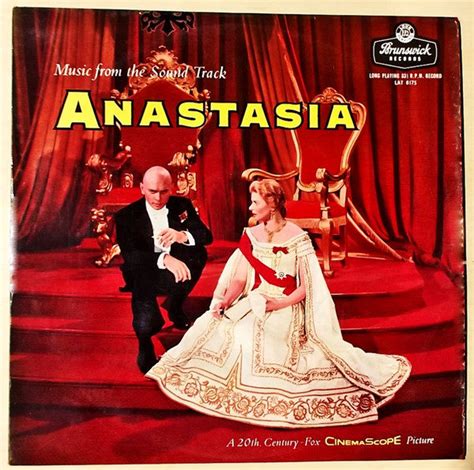 Alfred Newman Anastasia Lp Album The Record Album