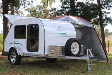 Escape Pod Longreach Travelbug Teardrop Caravans