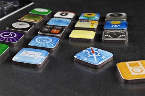 Iphone App Icon Fridge Magnets Kit Gadgetsin