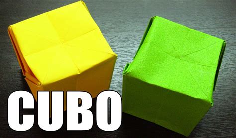 Cubo De Origami Origami Cube Mundoparty Youtube