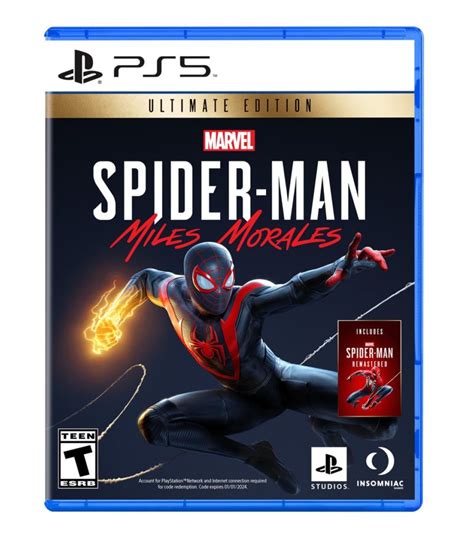 Marvels Spider Man Miles Morales Ultimate Edition Comes With Remaster