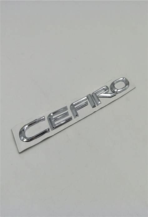 For Nissan Cefiro A31 A32 Chrome Logo Emblem Badge New0127853950 From