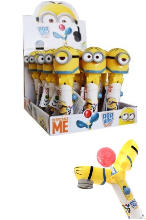 Minions Pop Up Lollipop Collectables International Snacks And Treats