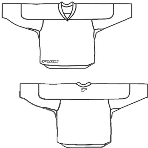 Hockey Jersey Coloring Page Coloring Pages