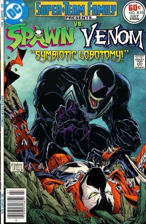 Symbiote Vs Symbiote Spawn Comics Dc Comics Vs Marvel Cartoons Comics