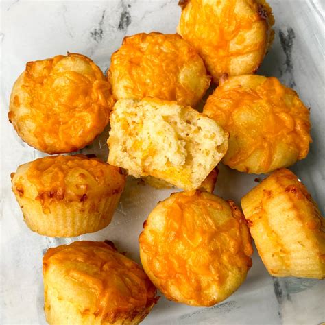 Savory Muffins With Cheddar Cheese Workweek Lunch