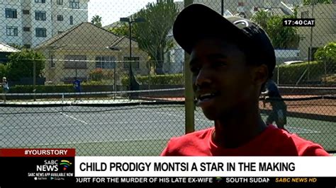 Year Old Prodigy Labelled The Next Best In South African Tennis YouTube