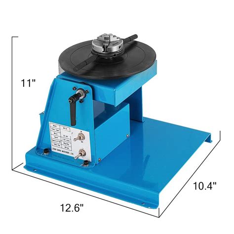 Vevor 10kg Rotary Welding Positioner Turntable Table 110v Mini 0 To