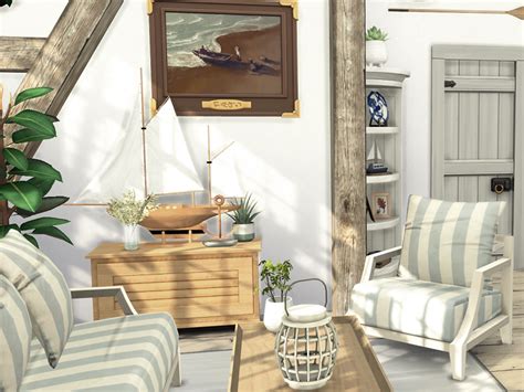 The Sims Resource Coastal Living Room Cc