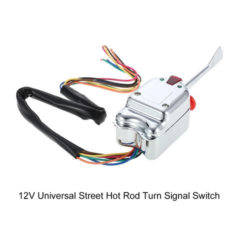 12v Universal Street Hot Rod Turn Signal Switch For Ford For Buick For