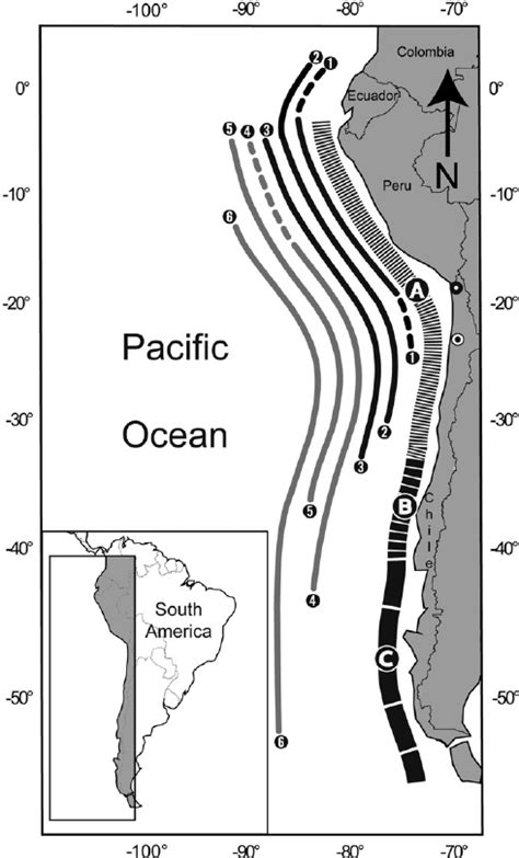Biogeographical Units Of The Humboldt Current System After Thiel Et Al