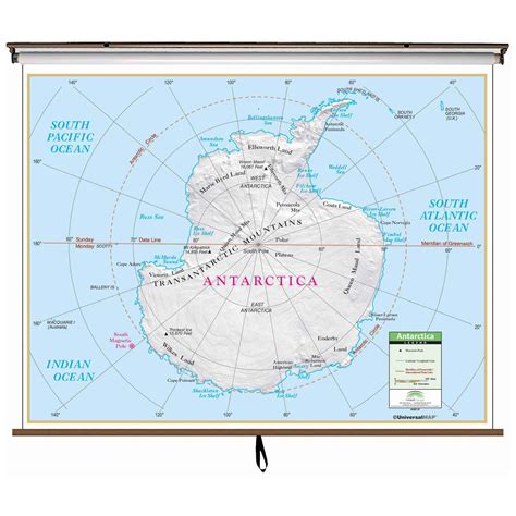 Antarctica Map For Kids Printable