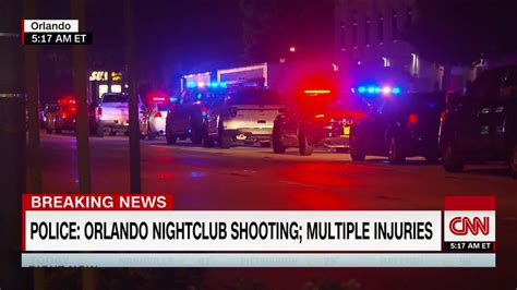 Orlando Nightclub Shootout Caught On Camera Cnn Video