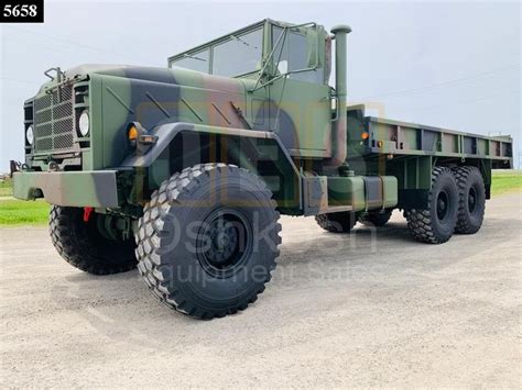 M927 Xlwb Extra Long Wheel Base 6x6 Cargo Truck Oshkosh Equipment