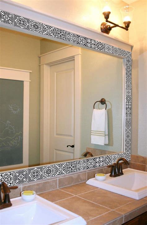 Bathroom Mirror Border Decals Semis Online