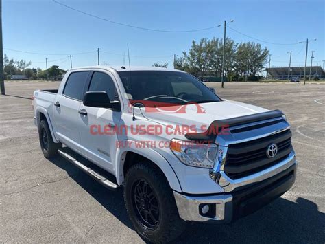 2015 Toyota Tundra 4×4 TRD Pro 4dr CrewMax Cab Pickup SB – Clean Used