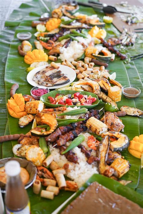 Whats A Boodle Fight Or Filipino Kamayan Feast Hungry Huy