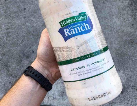Hidden Valley Dropped A Massive Magnum Bottle Of Ranch Dressing