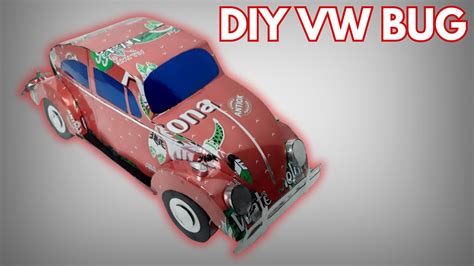 Unbelievable Car Made From Cans Diy Vw Beetle Soda Can Car Part 1