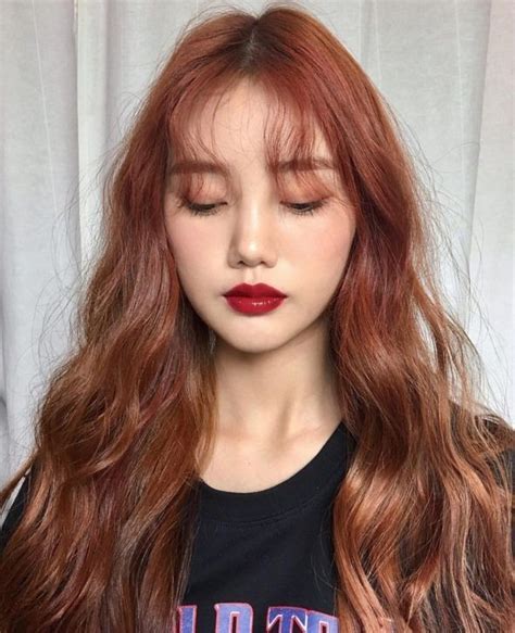 Pin By Michelle Yi On ╰ ᴋʜᴀɪʀsᴛʏʟᴇs Asian Hair Dye Korean Hair Dye