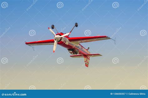 Acrobatic Airplane From Romania Editorial Photography Image Of
