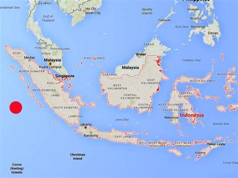 Indonesia Earthquake Where Is Sumatra And Where Have Tsunami Warnings