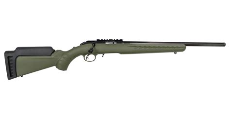 Ruger American Predator 17 Hm2 Bolt Action Rifle With Od Green Stock