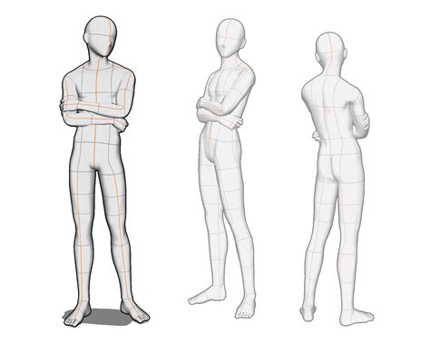 Standing Poses Reference