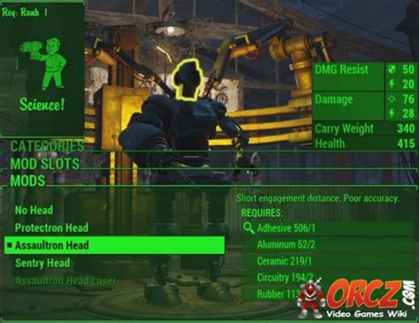 Fallout Assaultron Head Orcz Com The Video Games Wiki