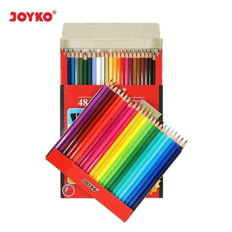 Jual Pensil Warna 48 Joyko Color Pencil Cp 48 Pb Joyko Shopee Indonesia