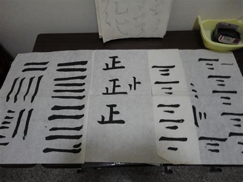 Dr Wall Photographs Taipei Practicing Calligraphy